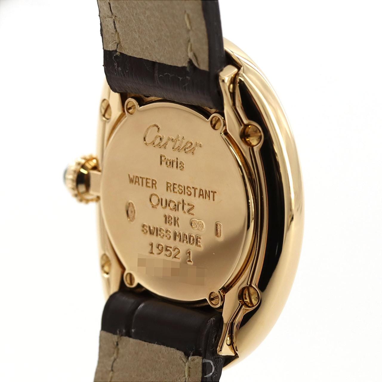 Cartier Baignoir YG W1506056 YG石英