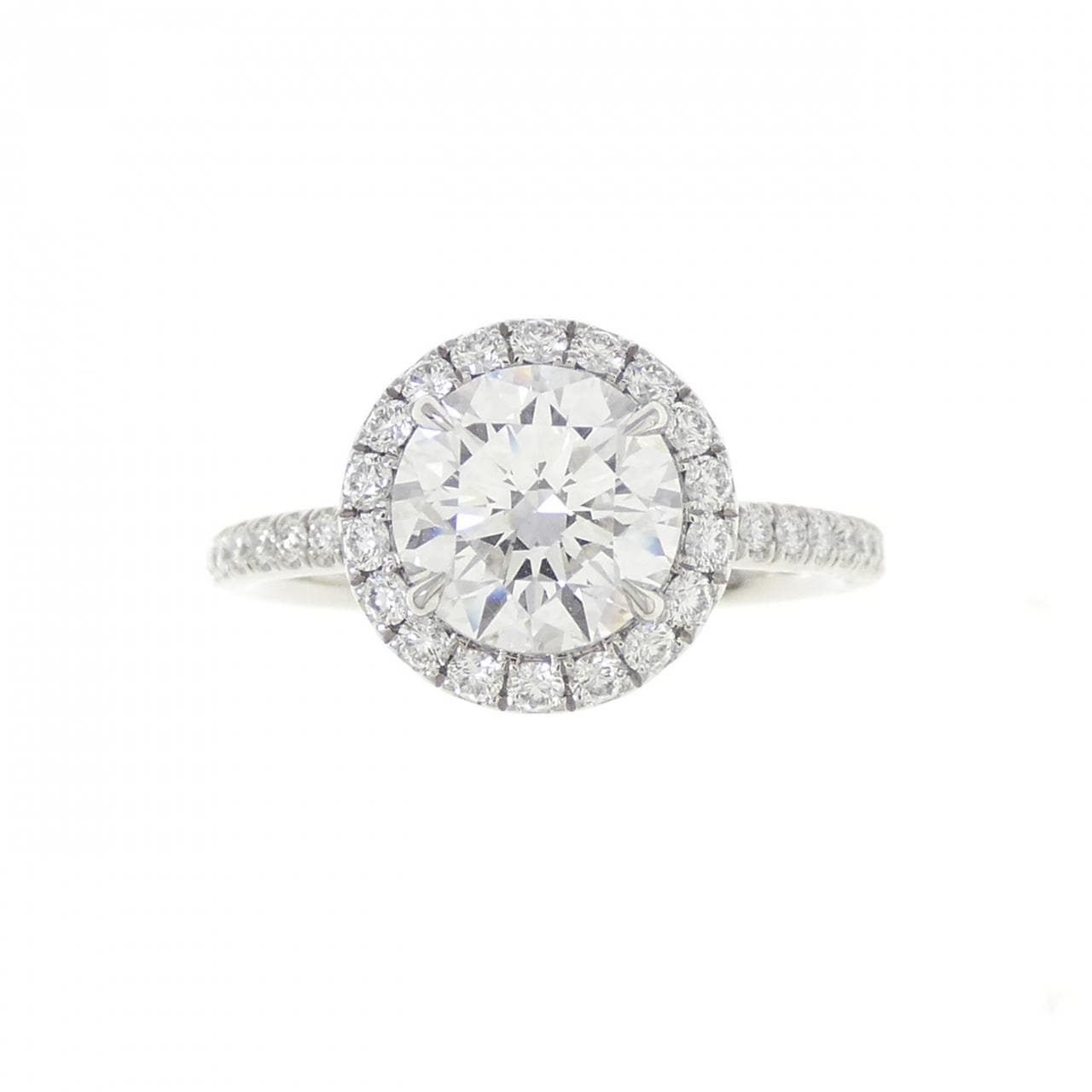 HARRY WINSTON Round Micropave Ring