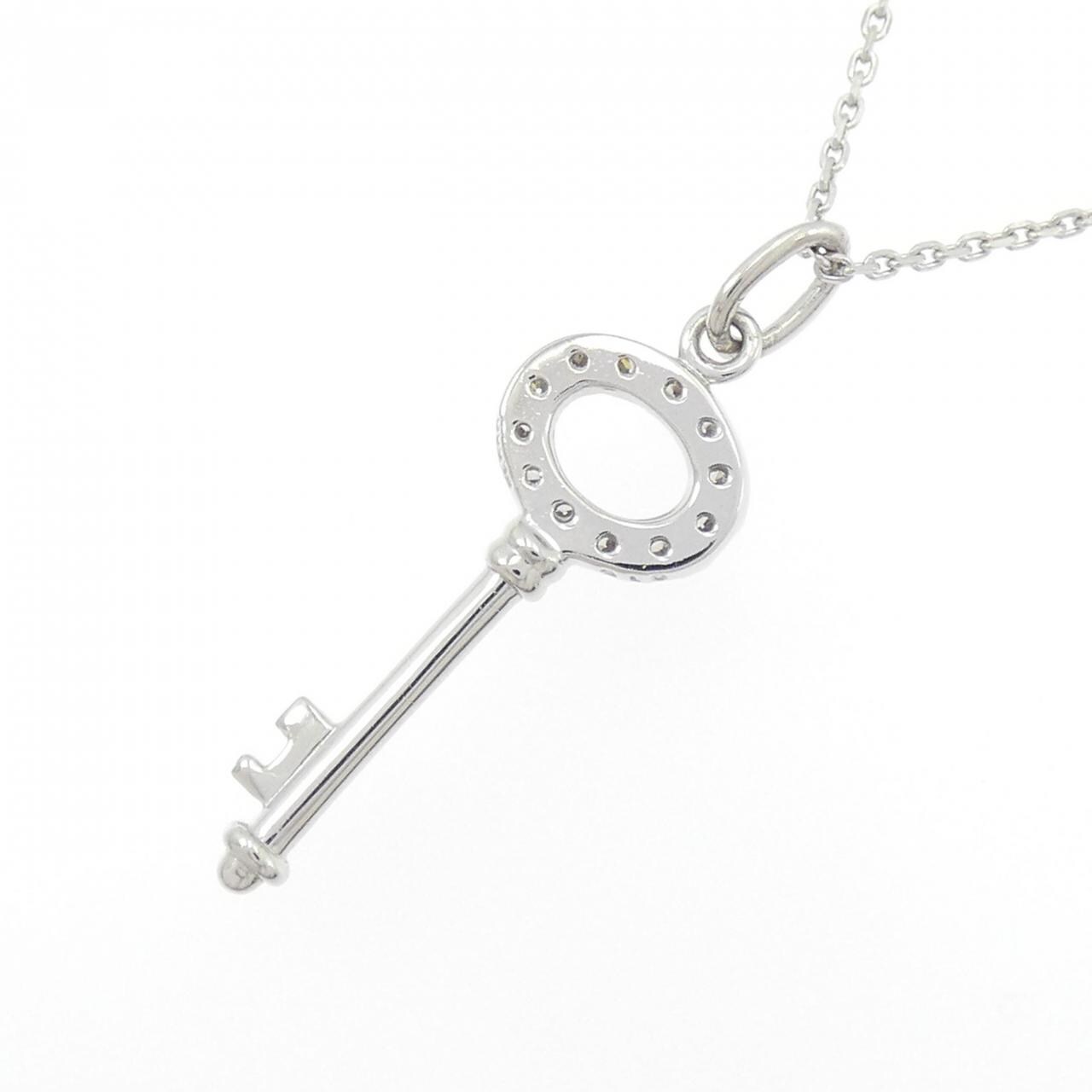 PT900/PT850 キー ダイヤモンド ネックレス 0.15CT