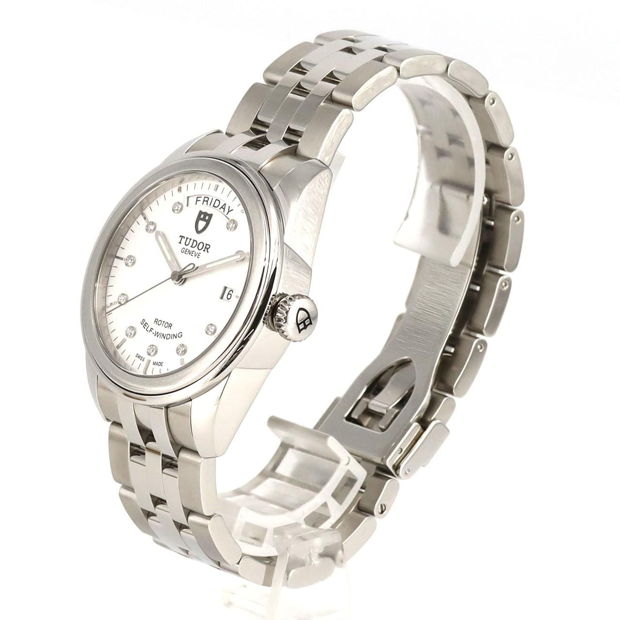 [新品] 帝舵/Tudor Glamour Date Day 10P M56000-0182 SS自動上弦