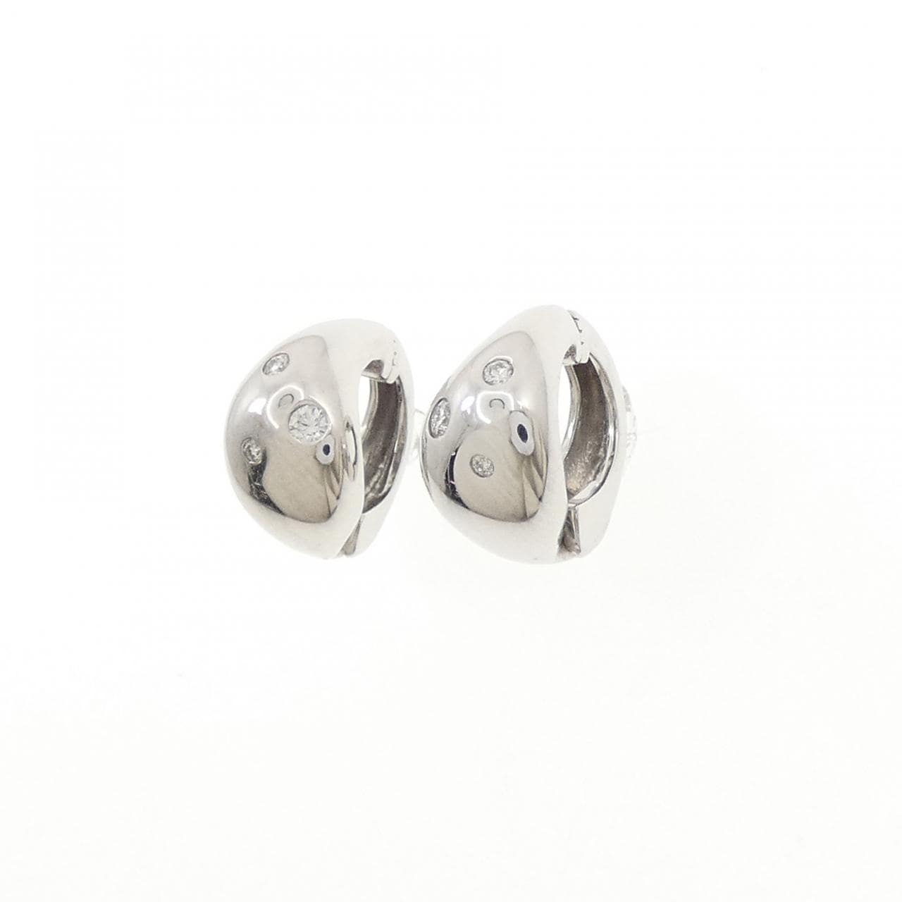 ポンテヴェキオ ダイヤモンド イヤリング 0.08CT