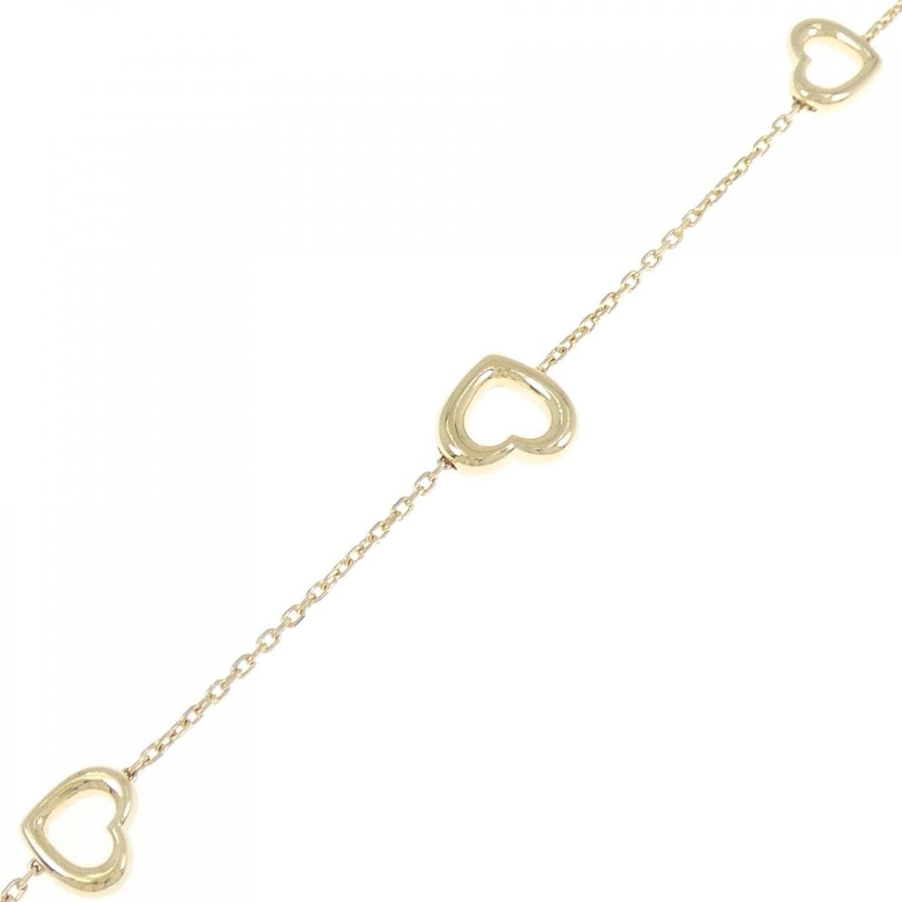 ポンテヴェキオ ハート ダイヤモンド ブレスレット 0.11CT