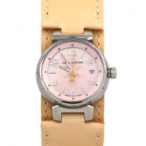 ルイヴィトン タンブール･ワイドストラップ Q1216 SS クォーツ