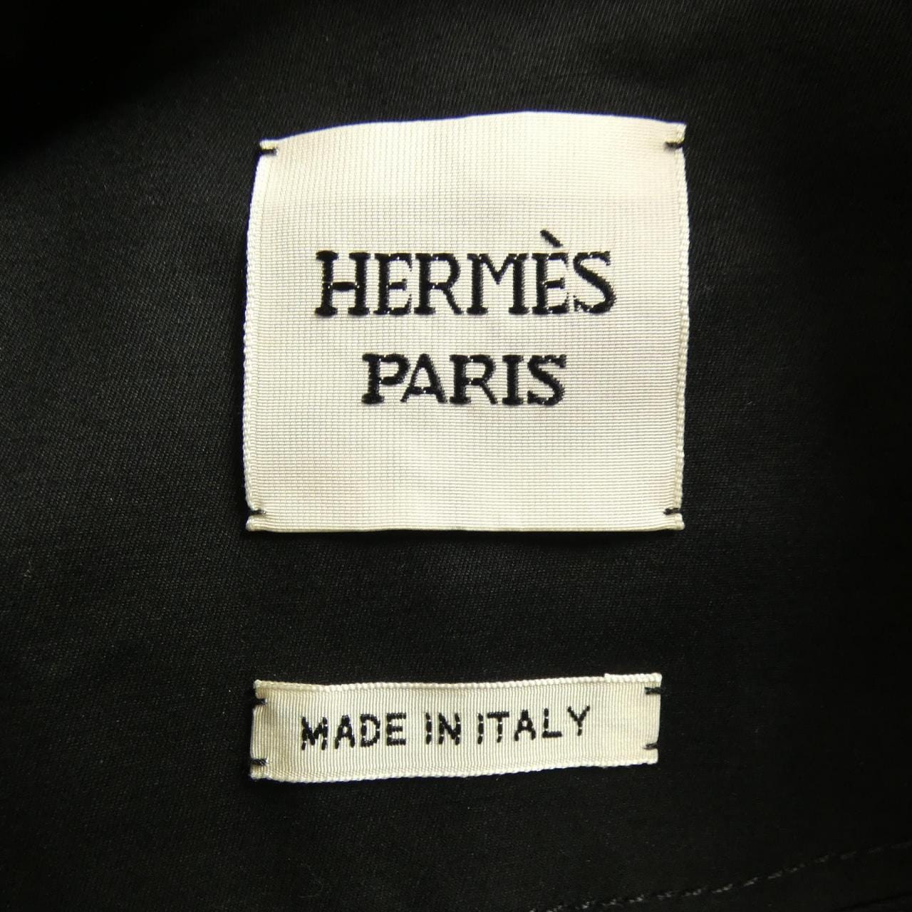 エルメス HERMES JACKET WITH EQUESTRIAN DETAILS 5E0163DQ ノーカラージャケット