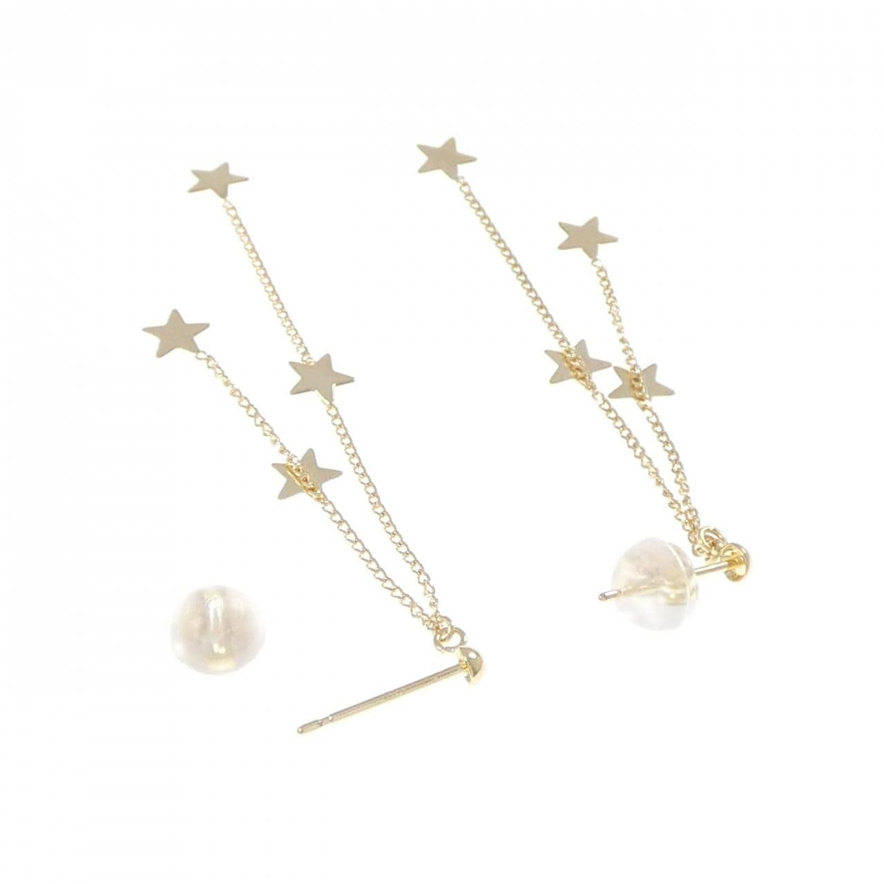 K18YG スター ピアス