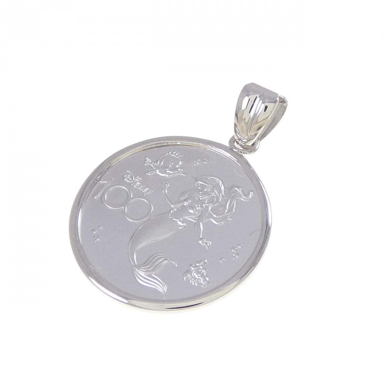 純PT(枠) コイン ペンダント