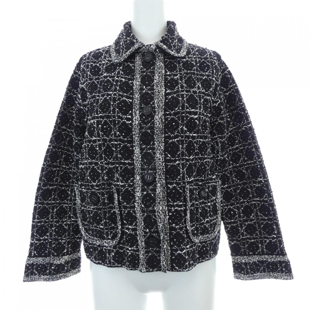 クリスチャンディオール CHRISTIAN DIOR マクロカナージュ MACROCANNAGE 424V53AM752 ジャケット