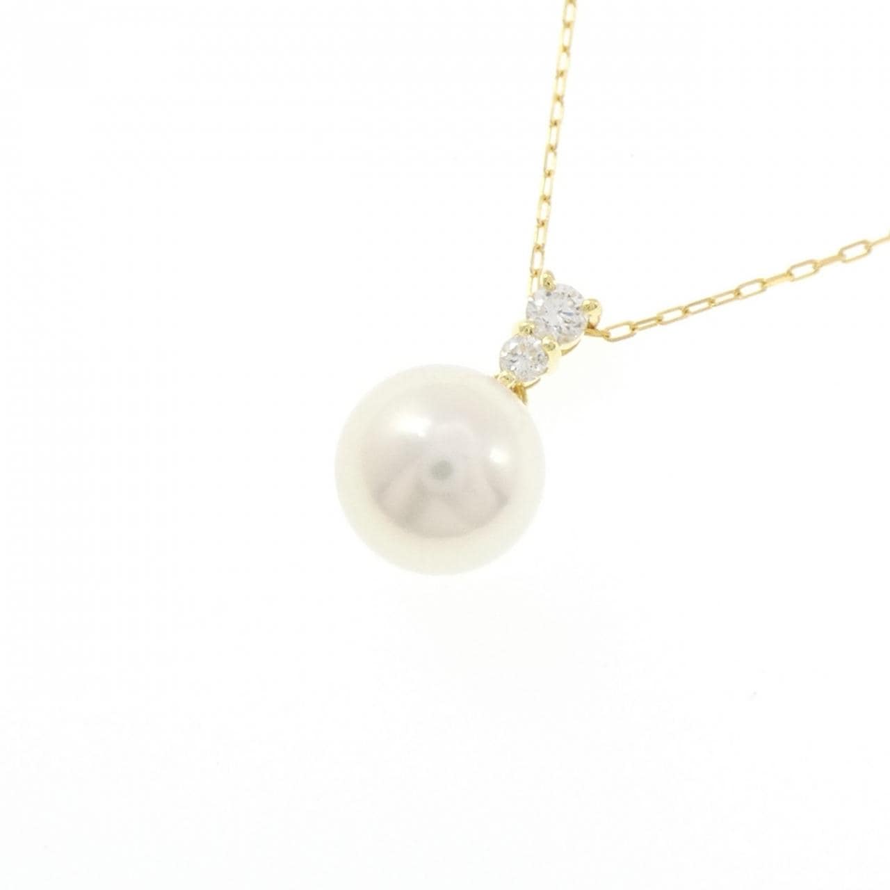 K18YG アコヤパール ネックレス 8.5mm