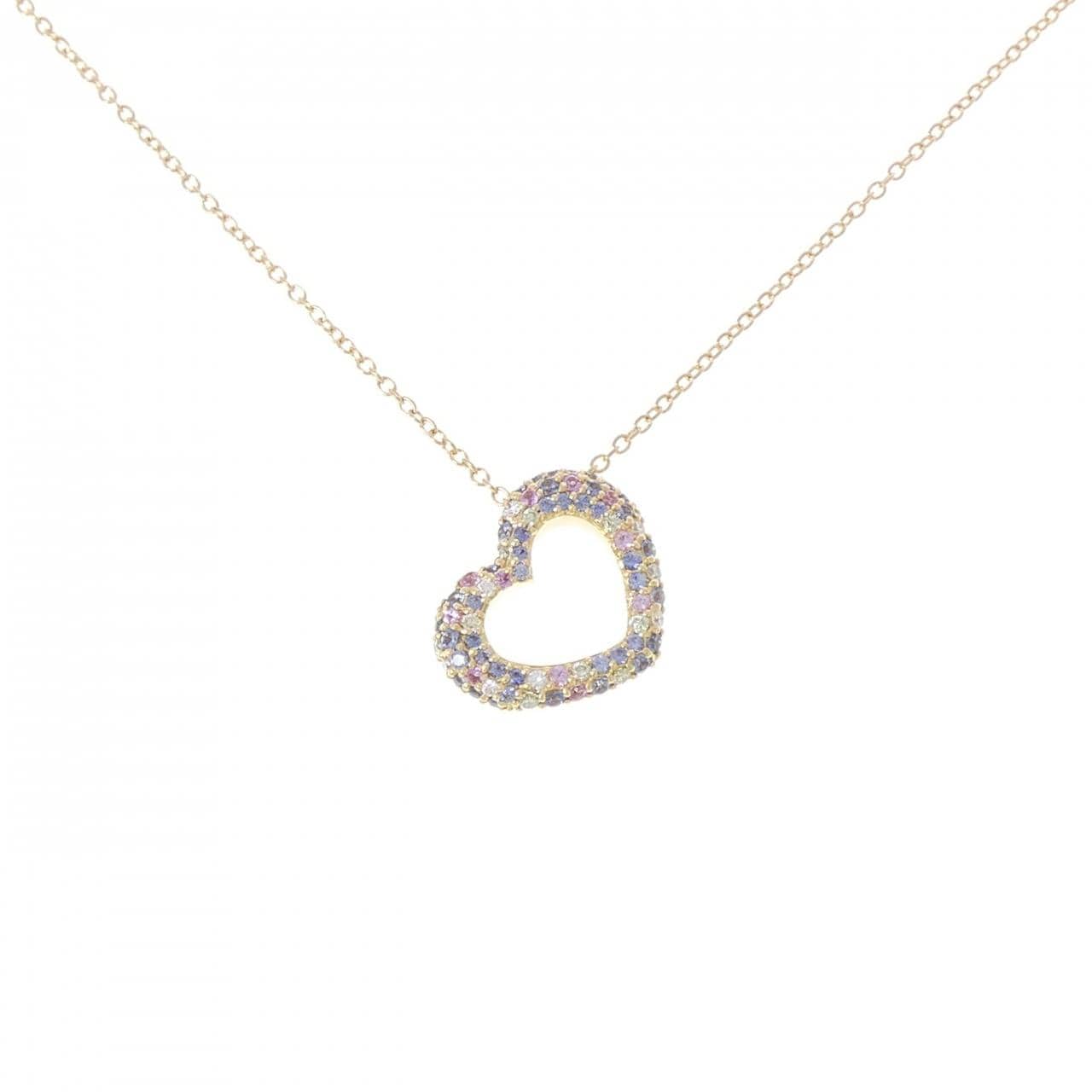 ポンテヴェキオ カラーストーン ネックレス 0.54CT