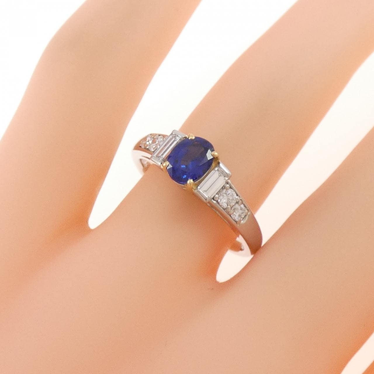 ポーラ サファイヤ リング 0.70CT