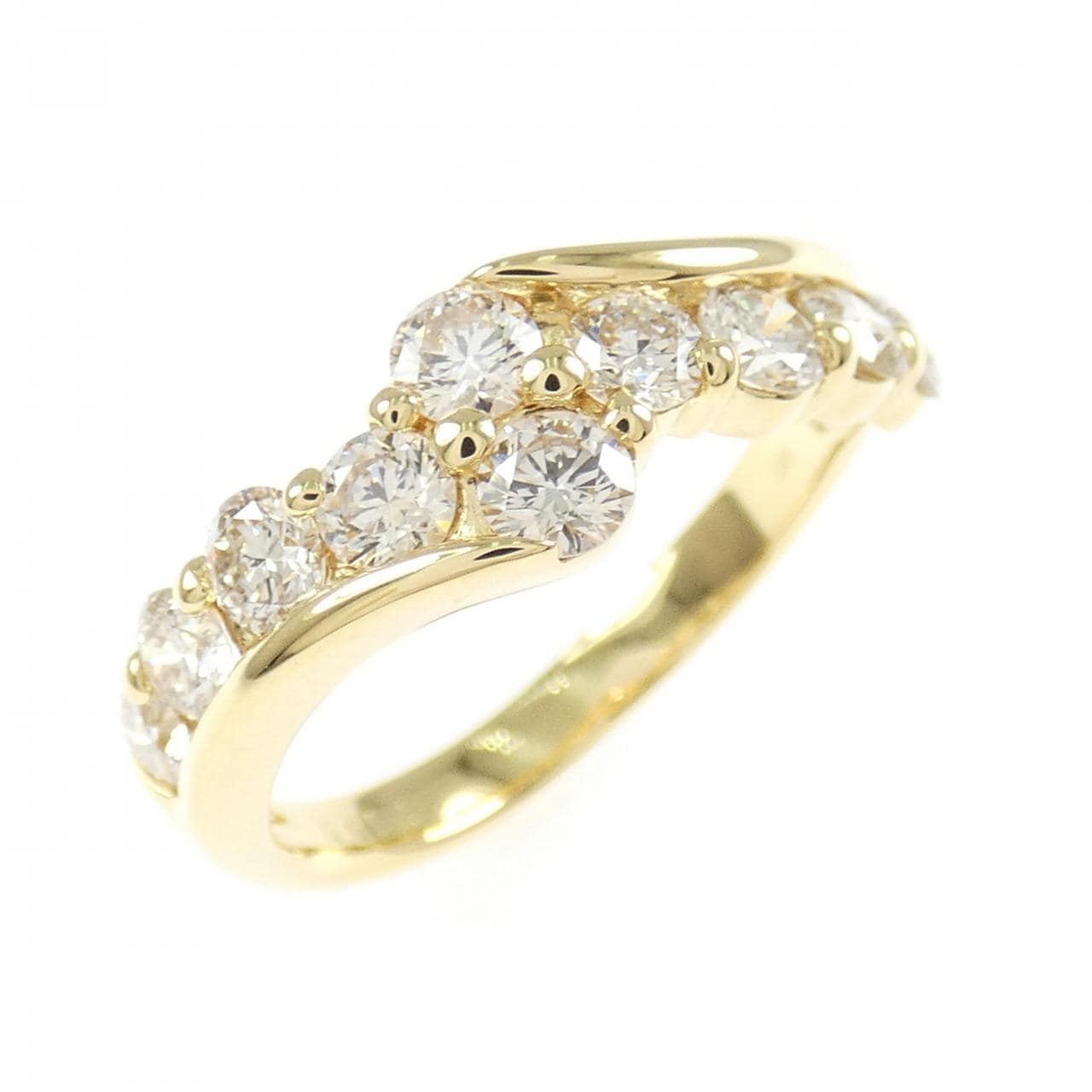 K18YG ダイヤモンド リング 1.00CT