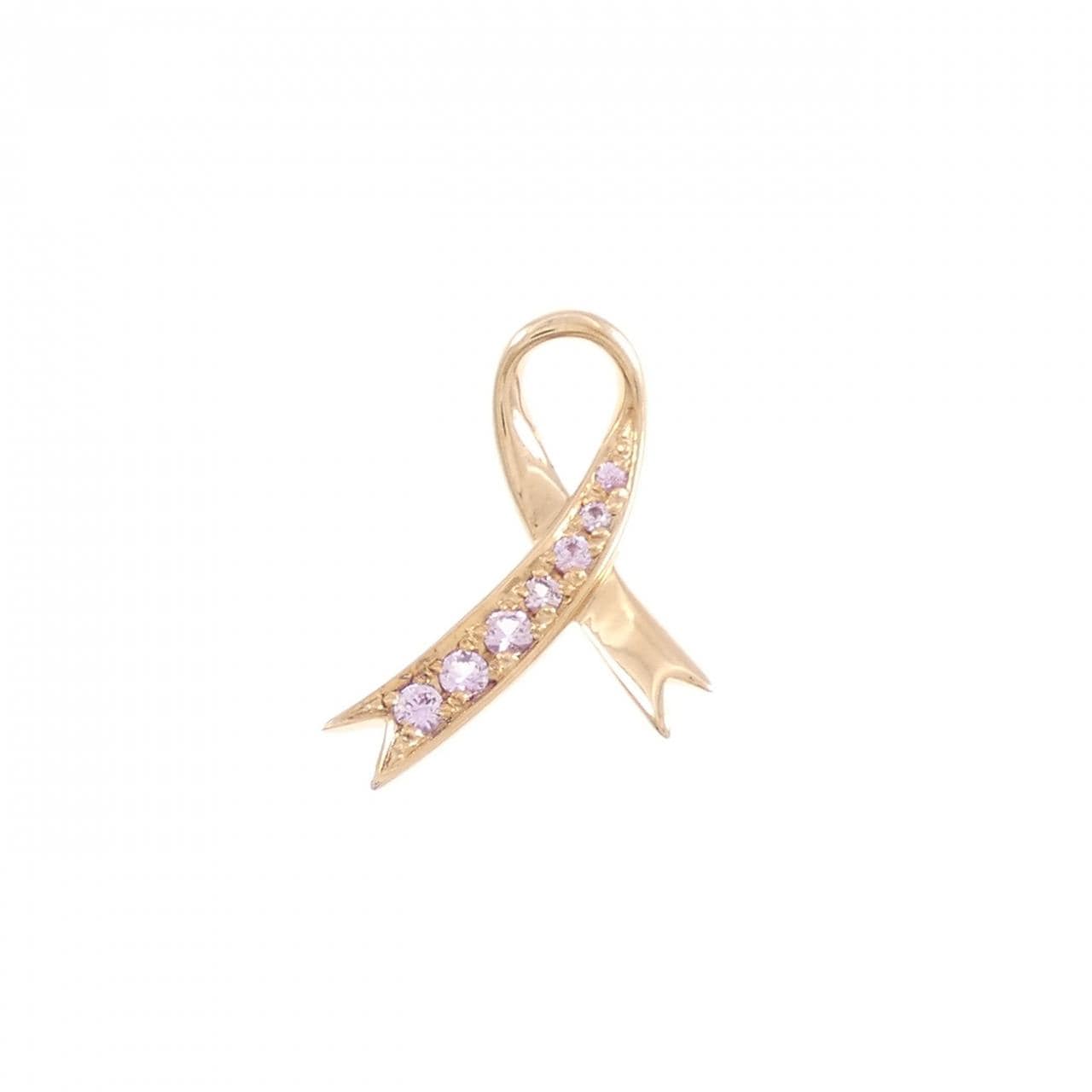 ギンザ タナカ サファイヤ ブローチ 0.165CT