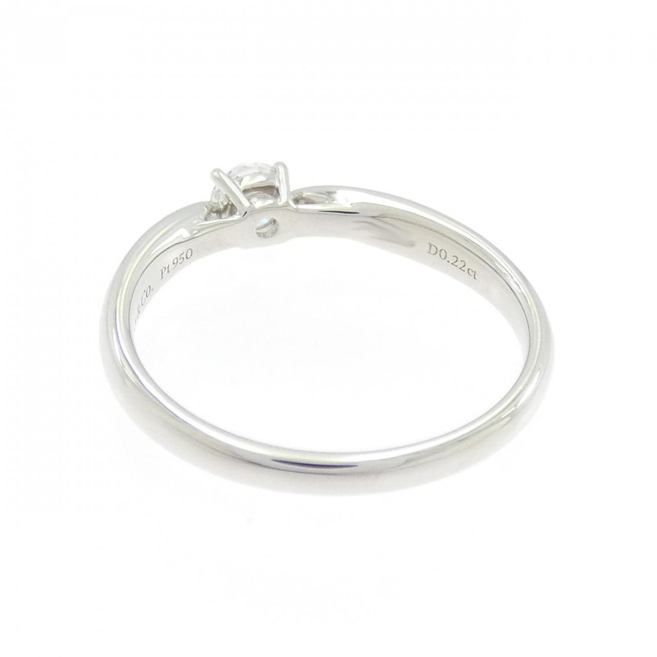 ティファニー ハーモニー リング 0.22CT E VVS2 3EXT