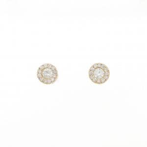 【リメイク】K18YG ダイヤモンド ピアス 0.30CT