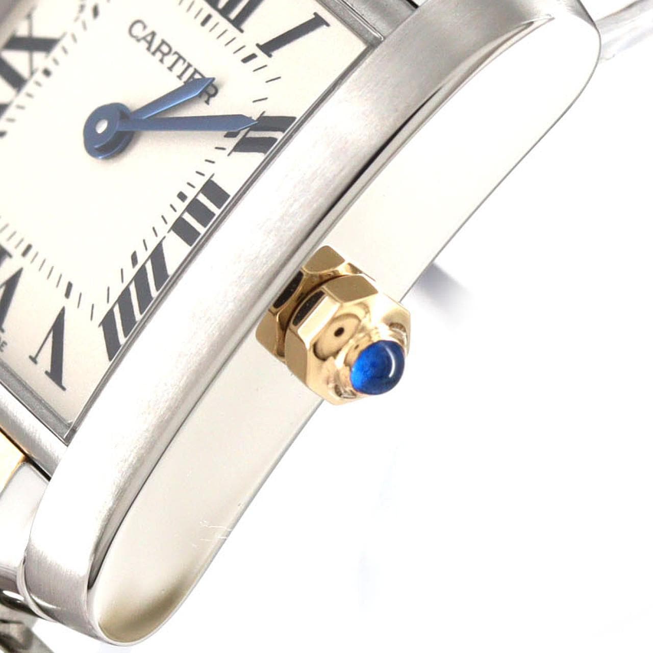 カルティエ タンクフランセーズSM コンビ W51007Q4 SSxYG クォーツ