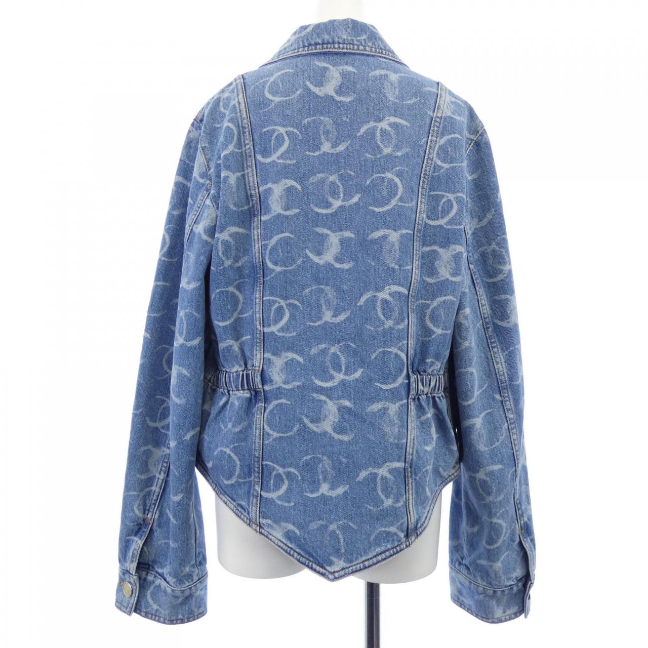 シャネル CHANEL LOOK34 P75545V67154 デニムジャケット