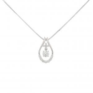 PT900/PT850 ダイヤモンド ネックレス 0.22CT