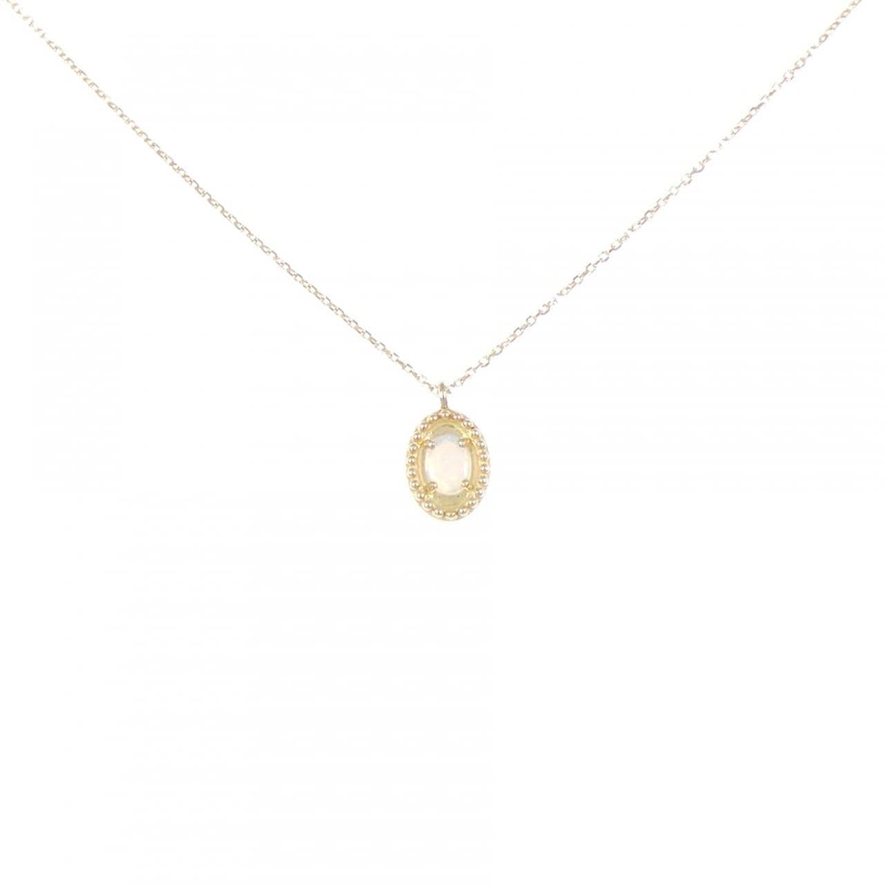 K18YG オパール ネックレス