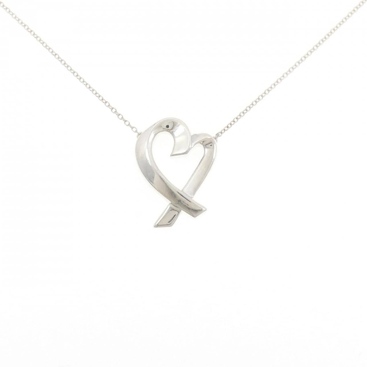 ティファニー ラビングハート ネックレス