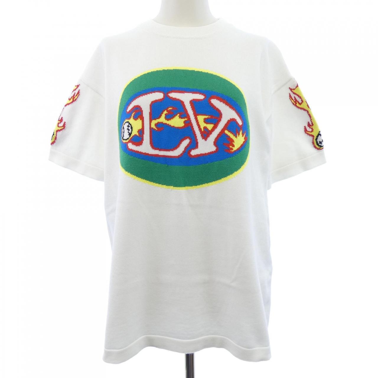ルイヴィトン LOUIS VUITTON グラフィックショートスリーブクルーネック HON77WHA0 Tシャツ