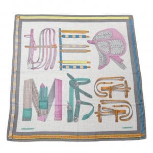 エルメス HERMES LETTRES EQUESTRES H244039S カレジェアン140 ショール
