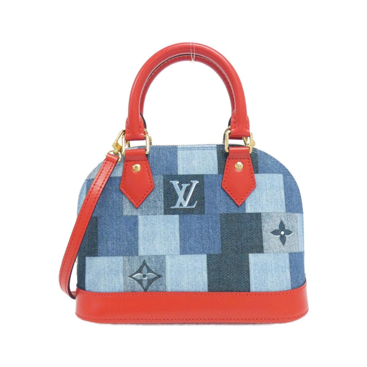 LOUIS VUITTON Denim Monogram Alma BB M45042 Bag