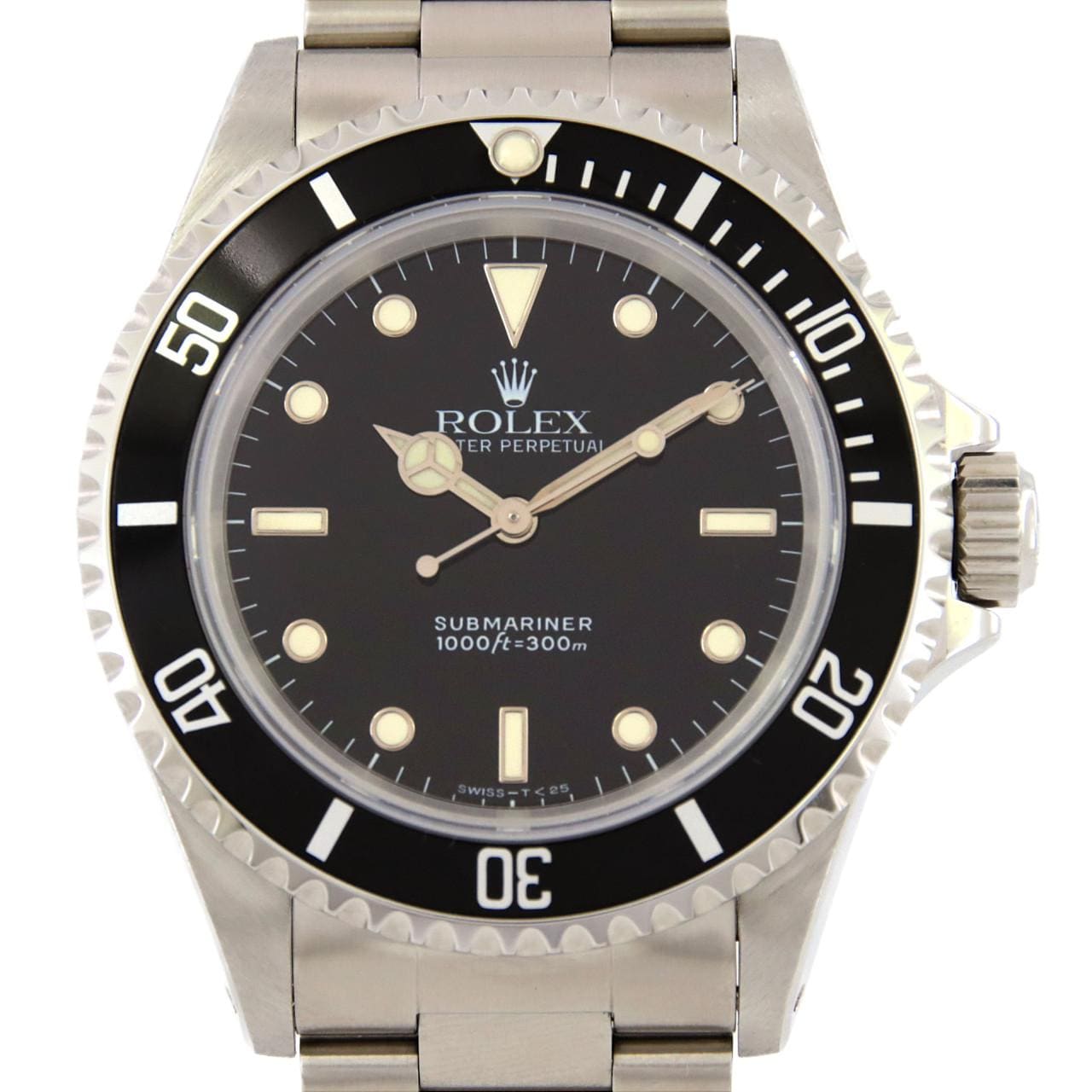 ROLEX Submariner Non-Date 14060 SS自动上弦S number