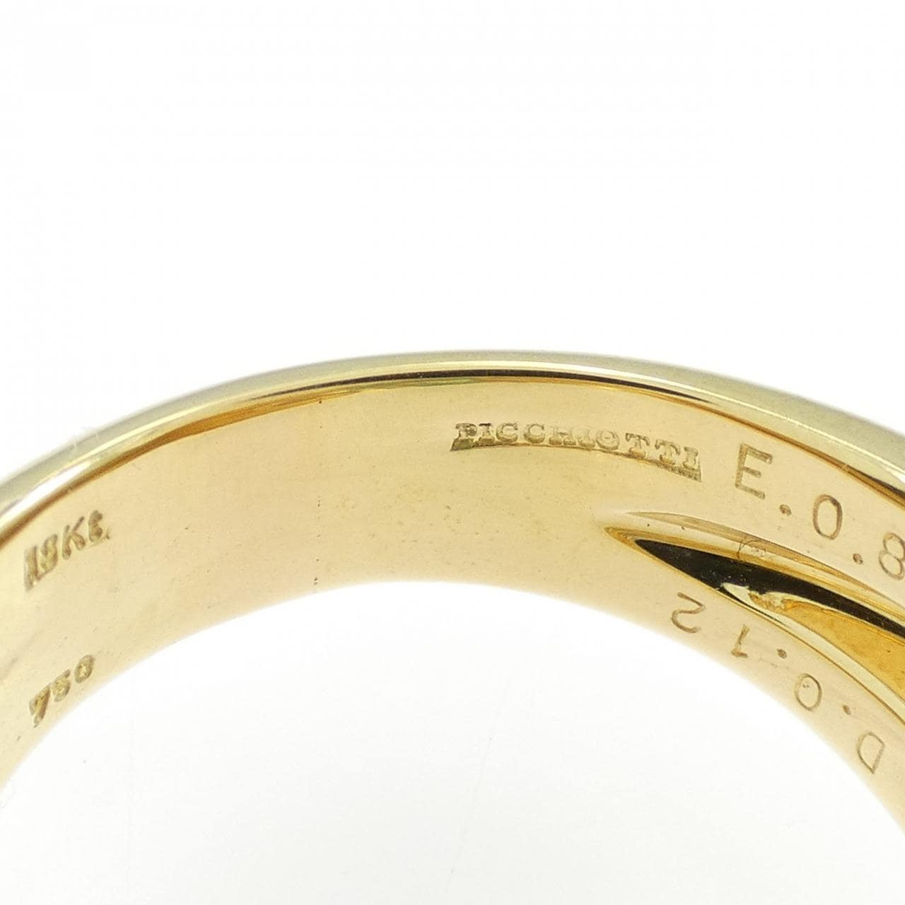 ピキョッティ エメラルド リング 0.80CT