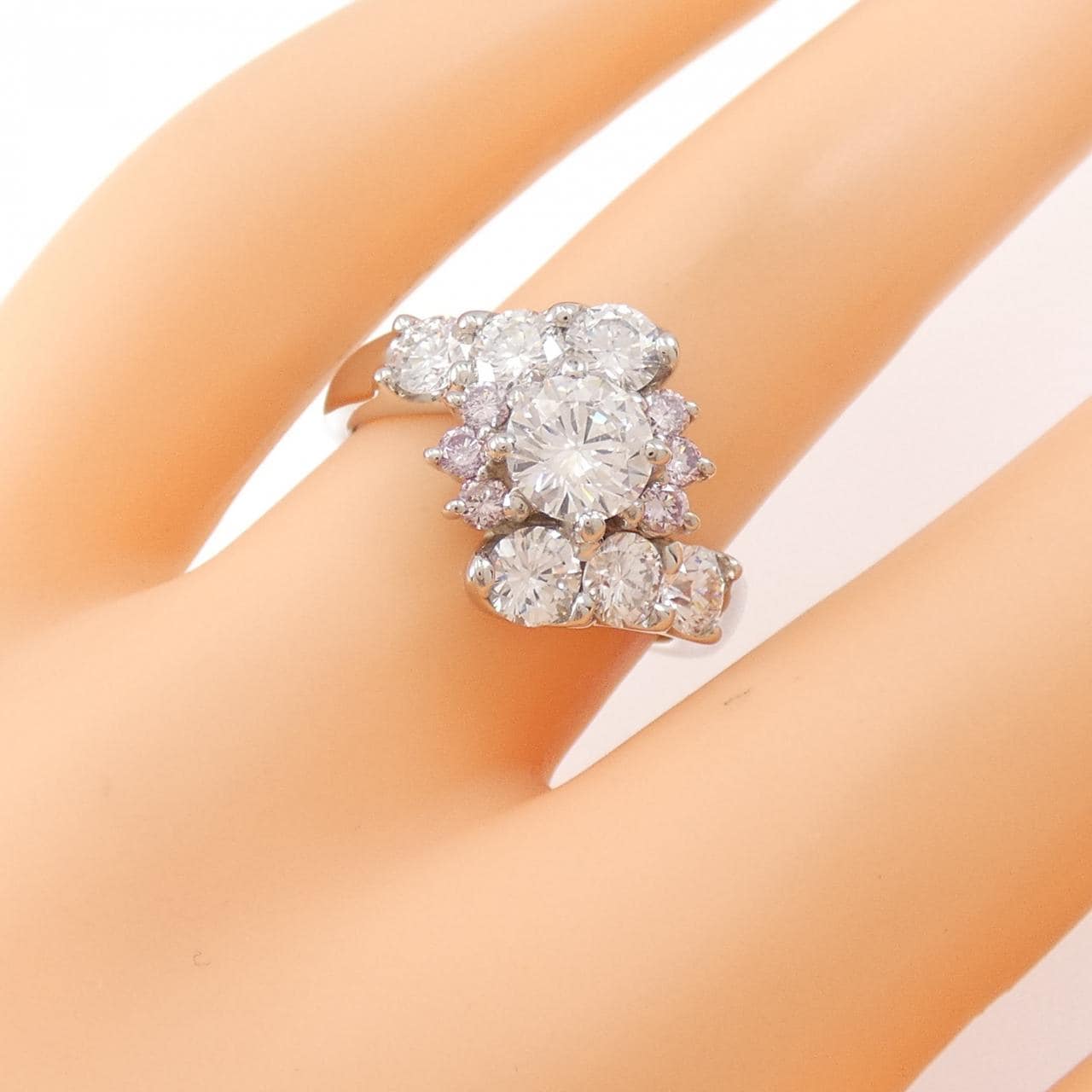PT900 Diamond Ring 0.722CT E VVS2 Good