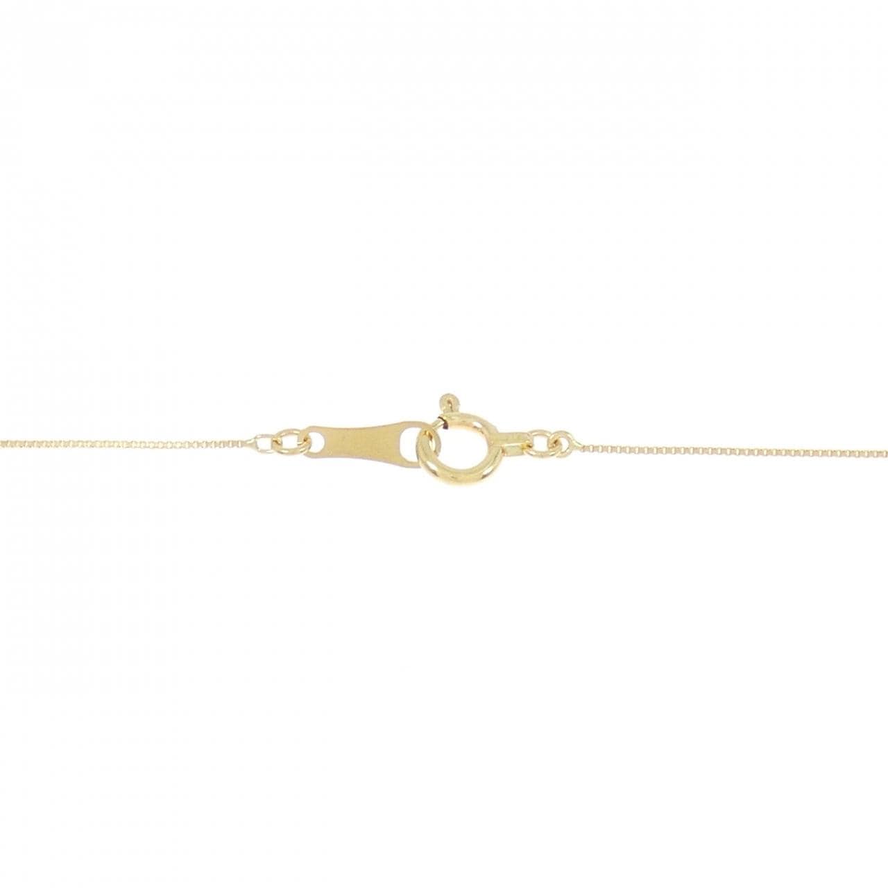 K18YG ダイヤモンド ネックレス 0.16CT