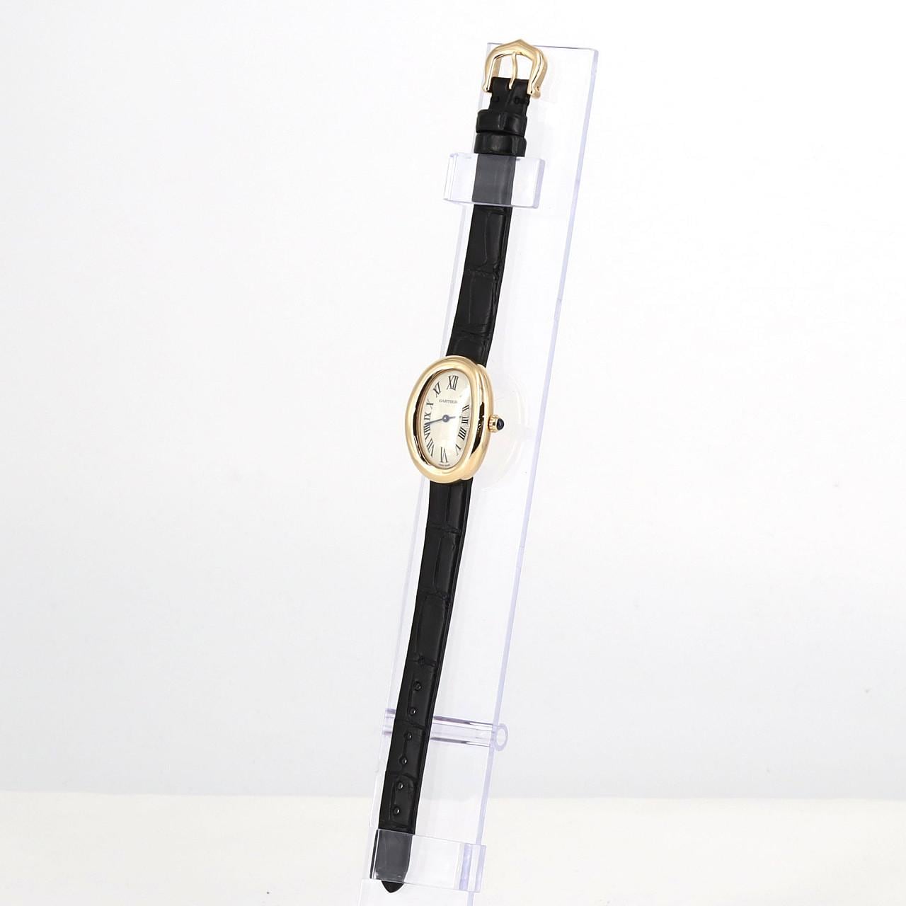 Cartier Baignoir SM YG WGBA0007 YG石英
