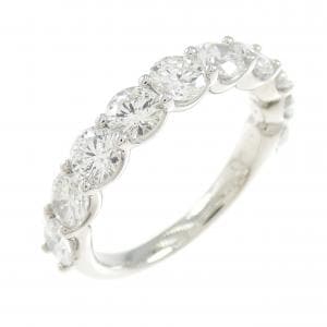 PT900 ハーフエタニティ ダイヤモンド リング 1.89CT