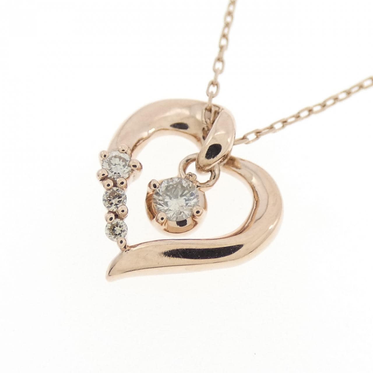 4゜C ダイヤモンド ネックレス