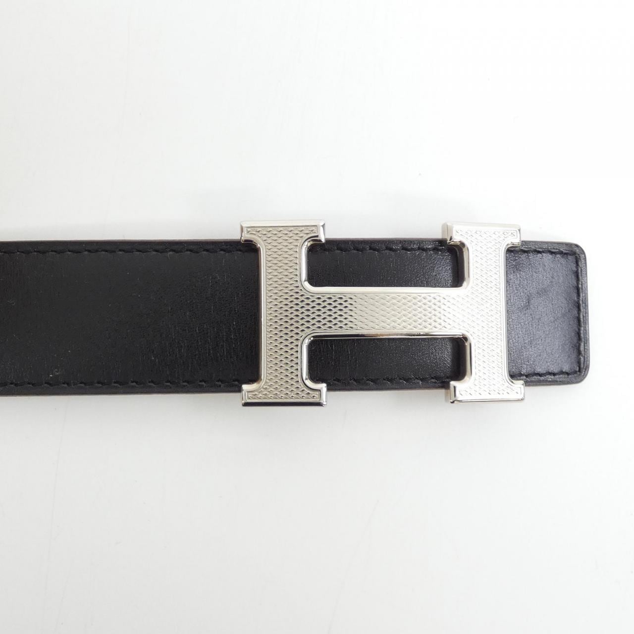 エルメス HERMES H ギヨシェ 32mm リバーシブル BELT