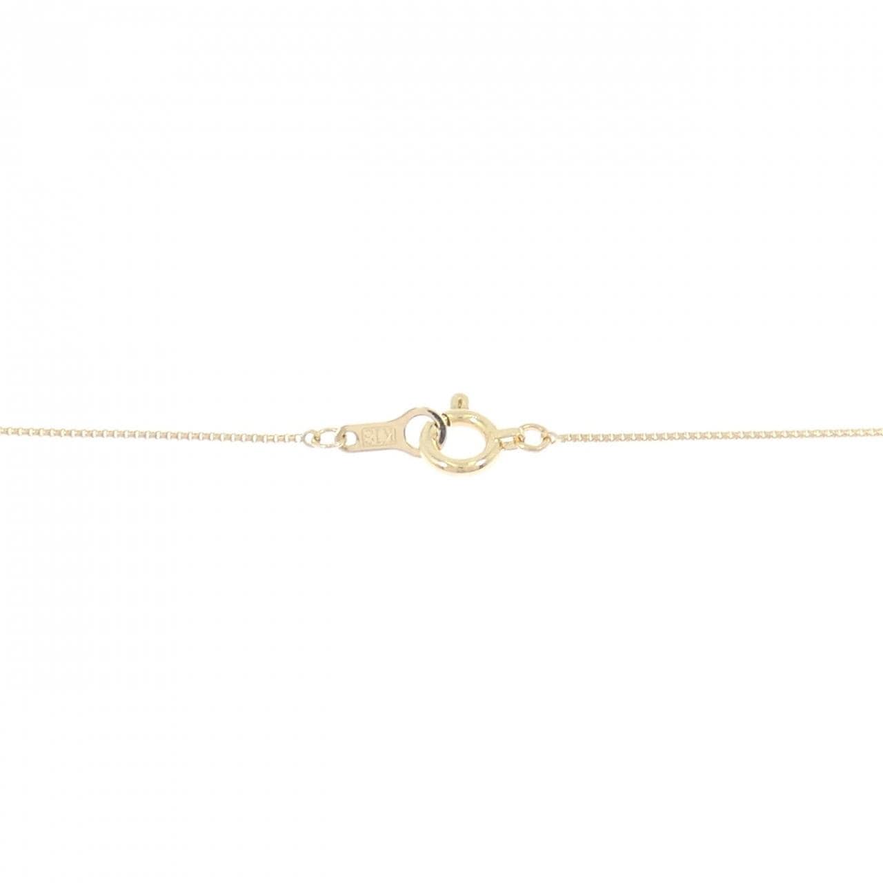 アガット ダイヤモンド ネックレス 0.05CT