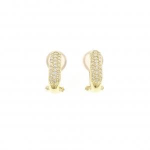 K18YG パヴェ ダイヤモンド ピアス/イヤリング 0.50CT