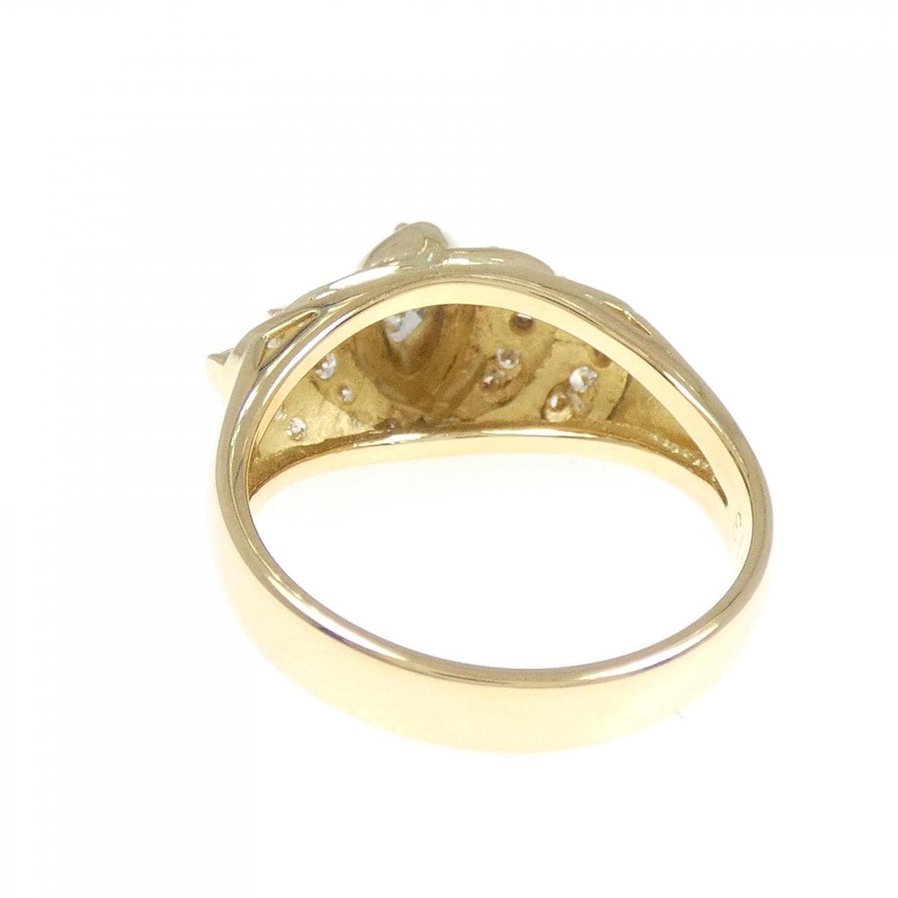 K18YG ダイヤモンド リング 0.16CT