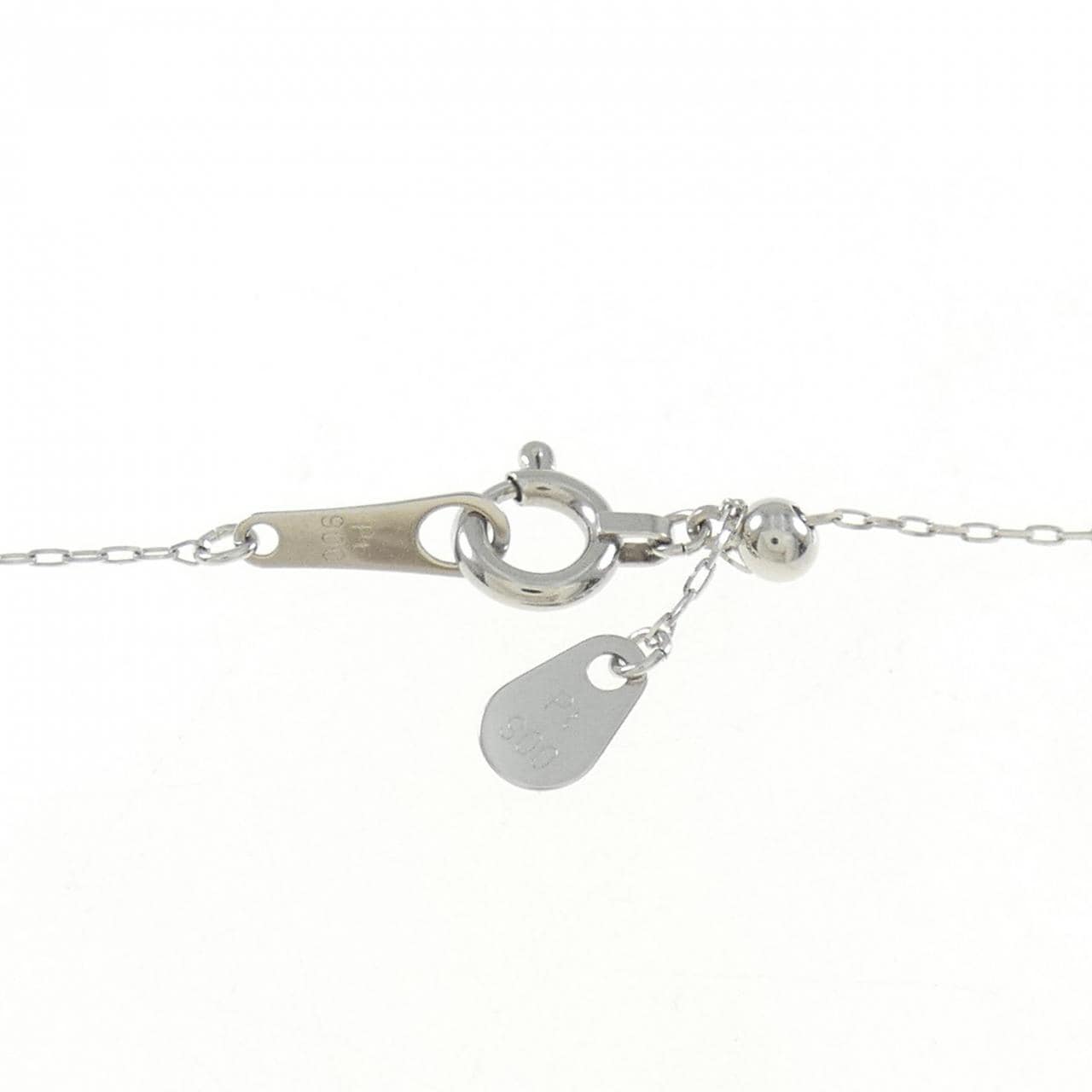【新品】PT900 ダイヤモンド ネックレス 0.185CT