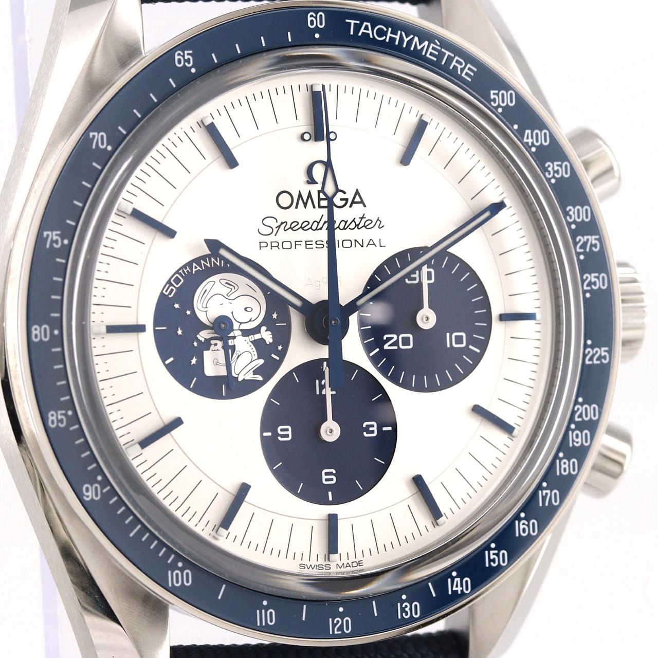 オメガ スピードマスター･シルバースヌーピーアワード 310.32.42.50.02.001 SS 手巻