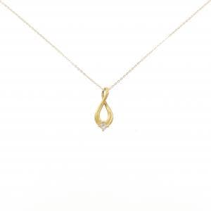ジーエスティービー ダイヤモンド ネックレス 0.06CT