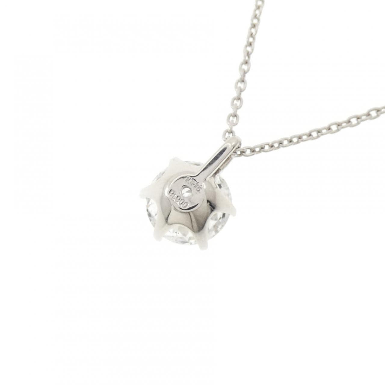 【リメイク】PT900/PT850 ダイヤモンド ネックレス 1.015CT F I1 Good