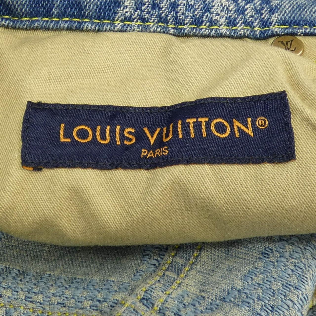 ルイヴィトン LOUIS VUITTON ダミエデニムスケートパンツ HRD48WGRT ジーンズ