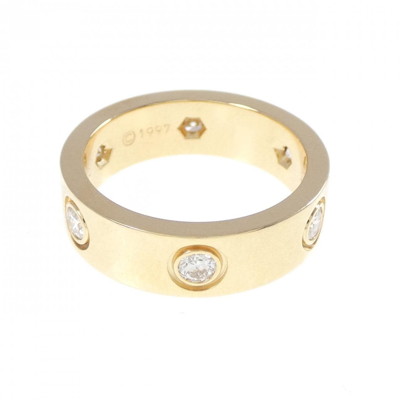 カルティエ ラブ フルダイヤ リング