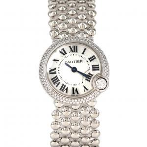 カルティエ バロンブラン WG/2D WE902072 WG クォーツ