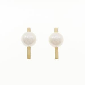 K18YG アコヤパール ピアス 8mm