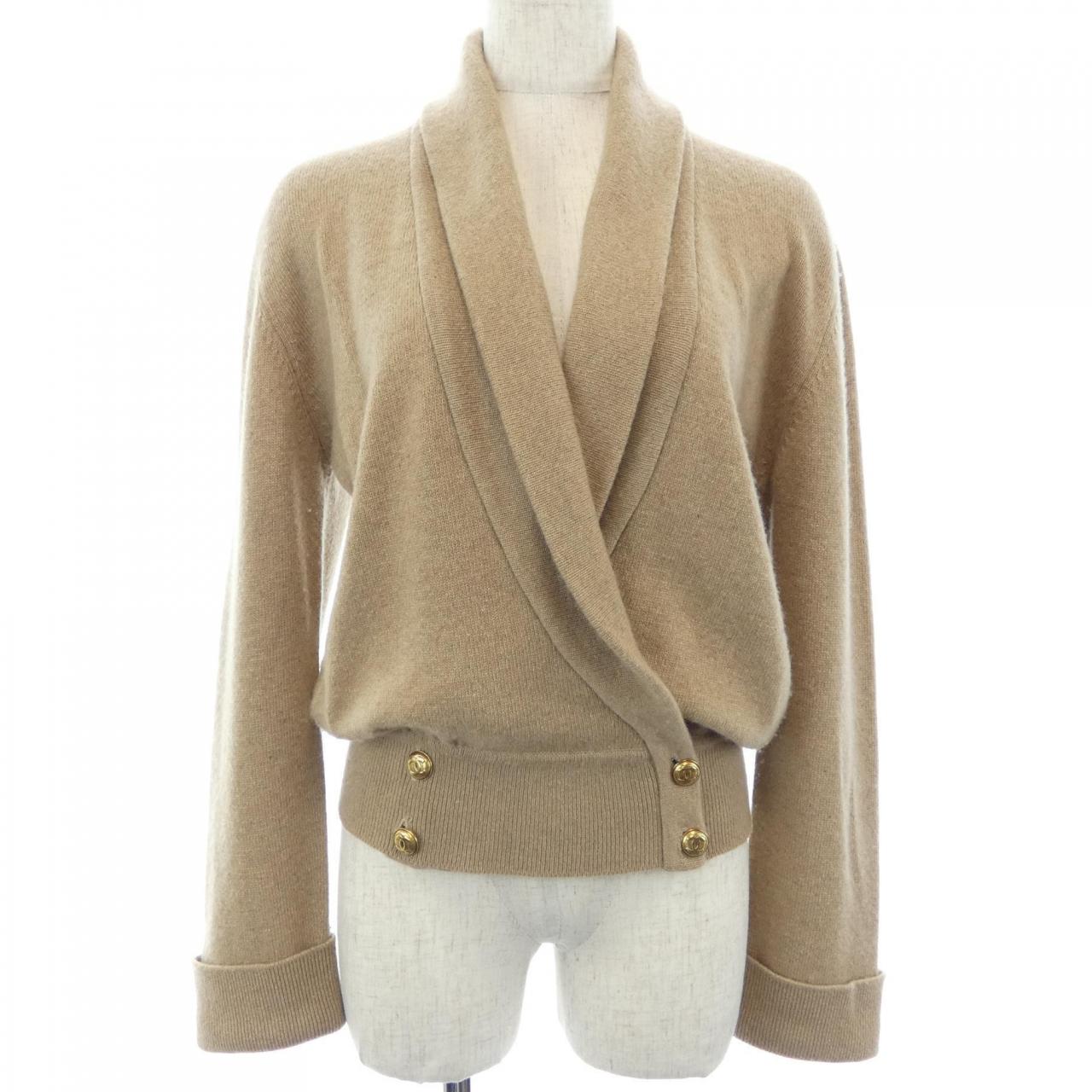 【ヴィンテージ】シャネル CHANEL スコットランド カーディガン