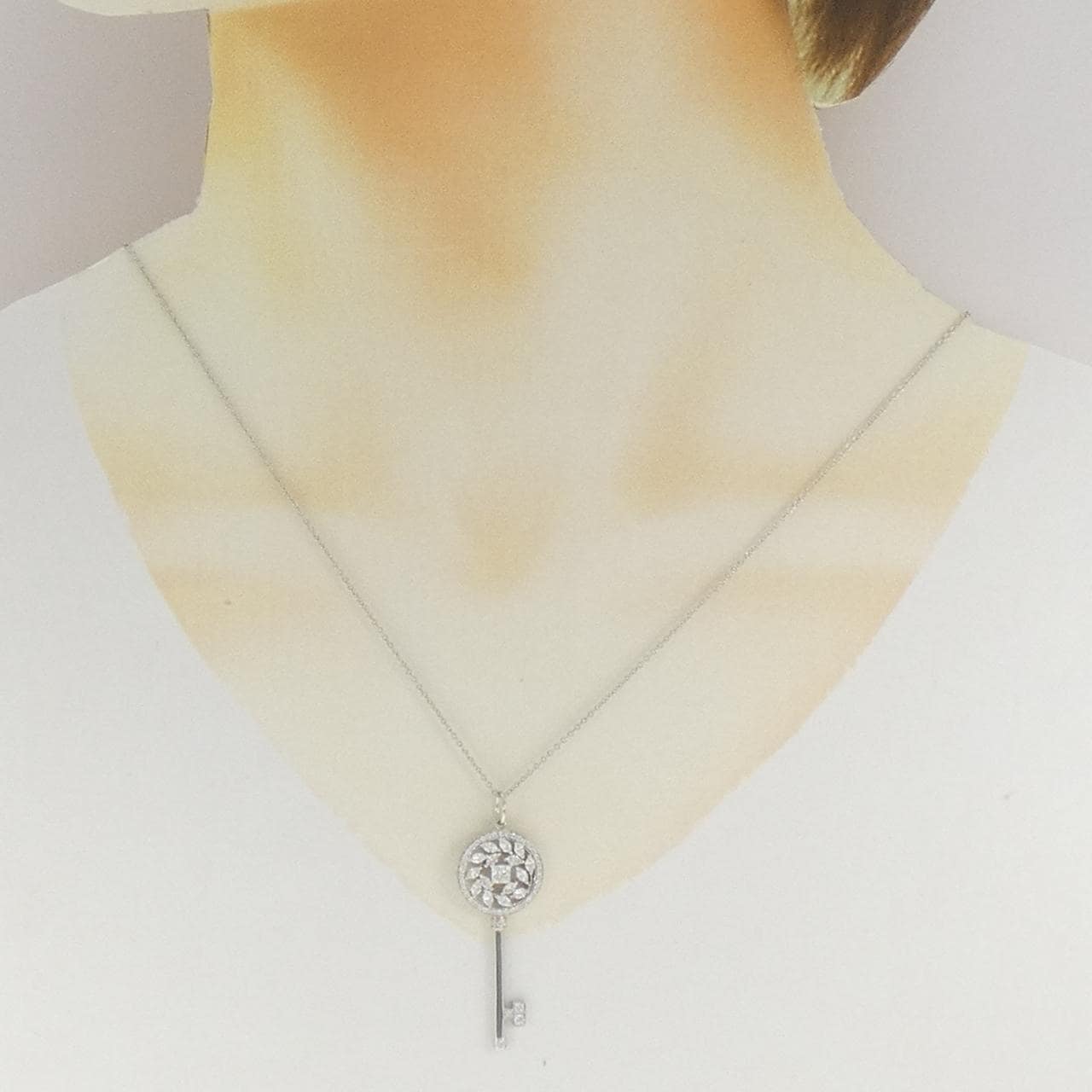 ティファニー ダイヤモンド ネックレス 0.66CT