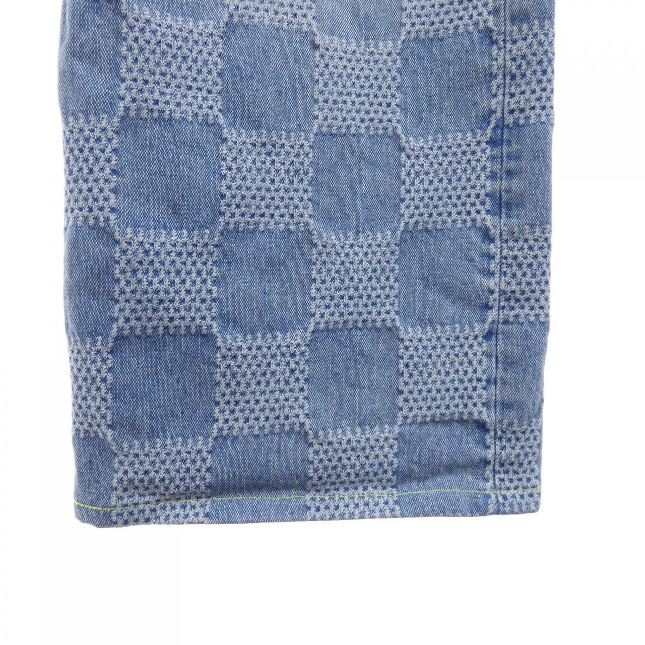 ルイヴィトン LOUIS VUITTON ダミエデニムスケートパンツ HSD48WGRT ジーンズ
