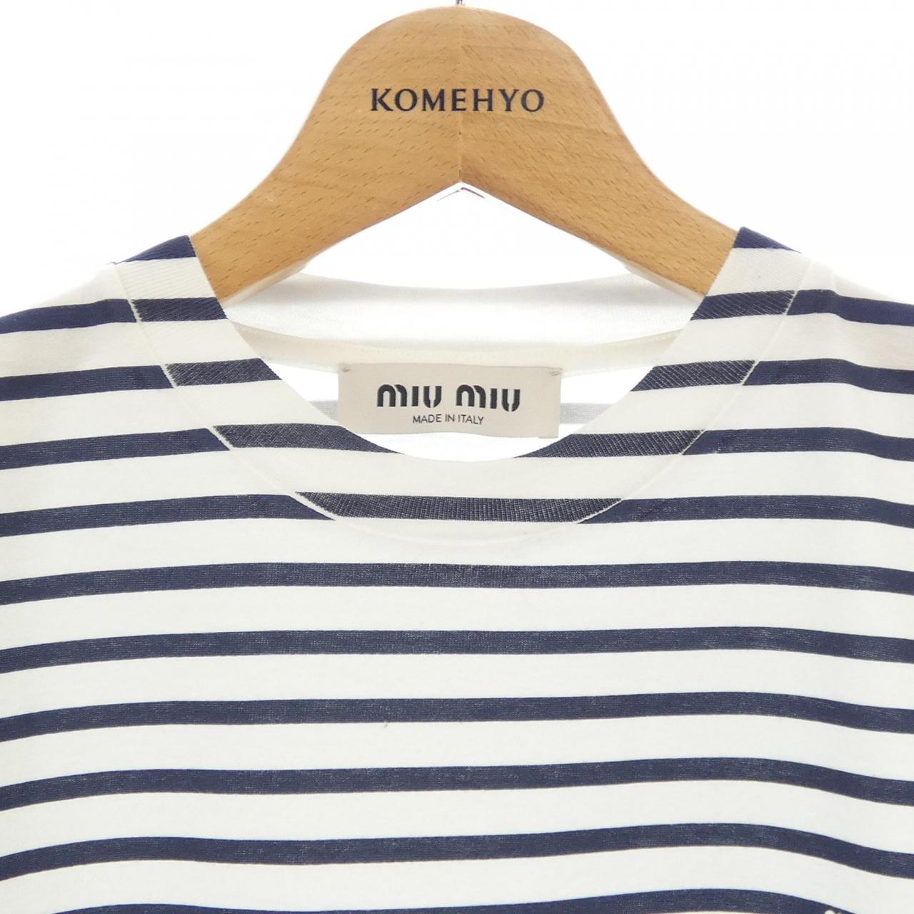 ミュウミュウ MIU MIU MJN345 S231 12P7 Tシャツ