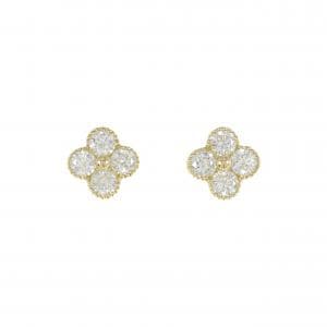 K18YG ダイヤモンド ピアス 1.051CT